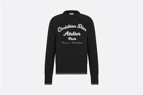 christian dior atelier trui|christian dior atelier sweater.